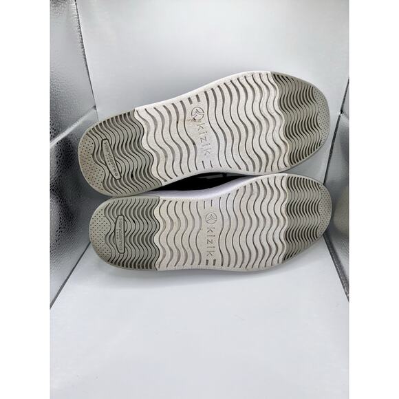 Kizik Prague Women’s Size 8.5 Men’s 7 Hands Free Canvas Black Slip On Sneaker - Picture 6 of 6